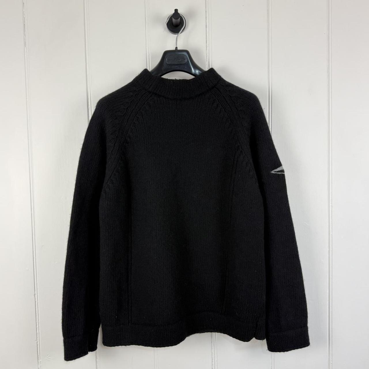 Early 00s Stone Island Compass Logo Knit (M)