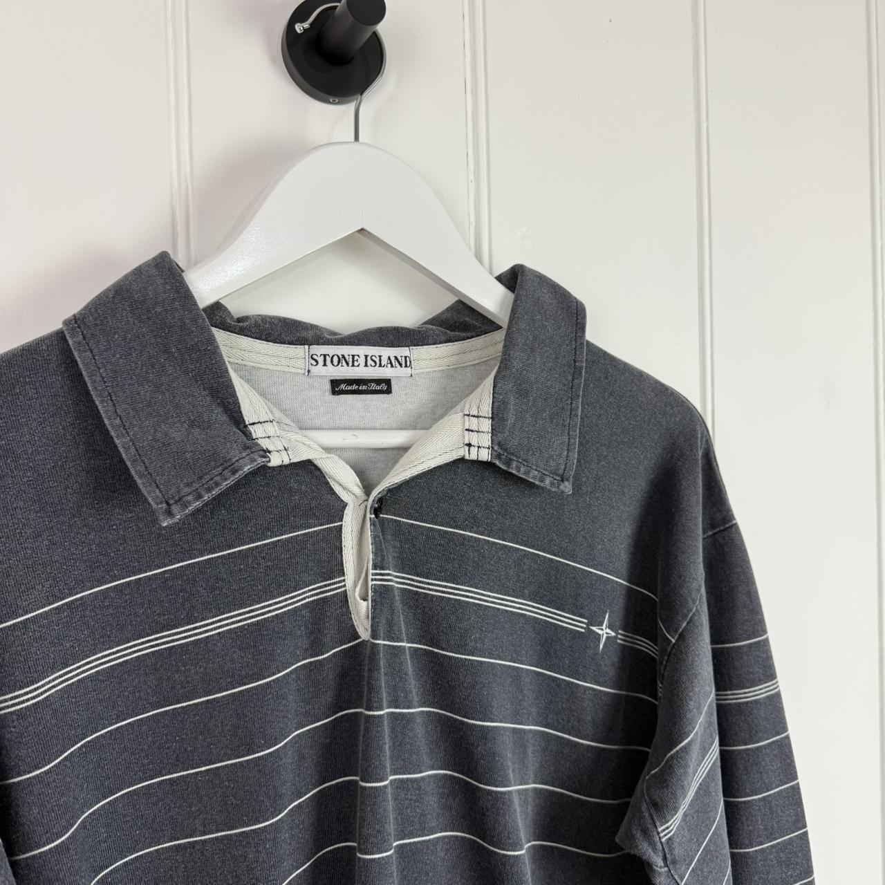 90s Stone Island Polo Shirt (L)
