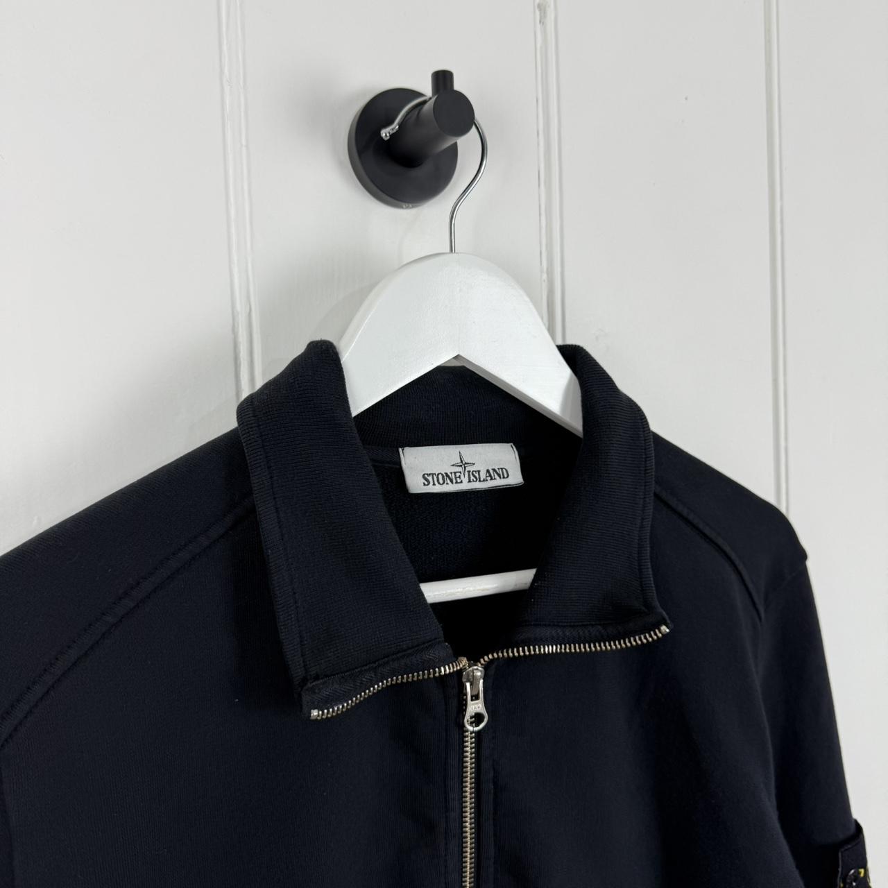 Stone Island Zip Collared Jumper (L)
