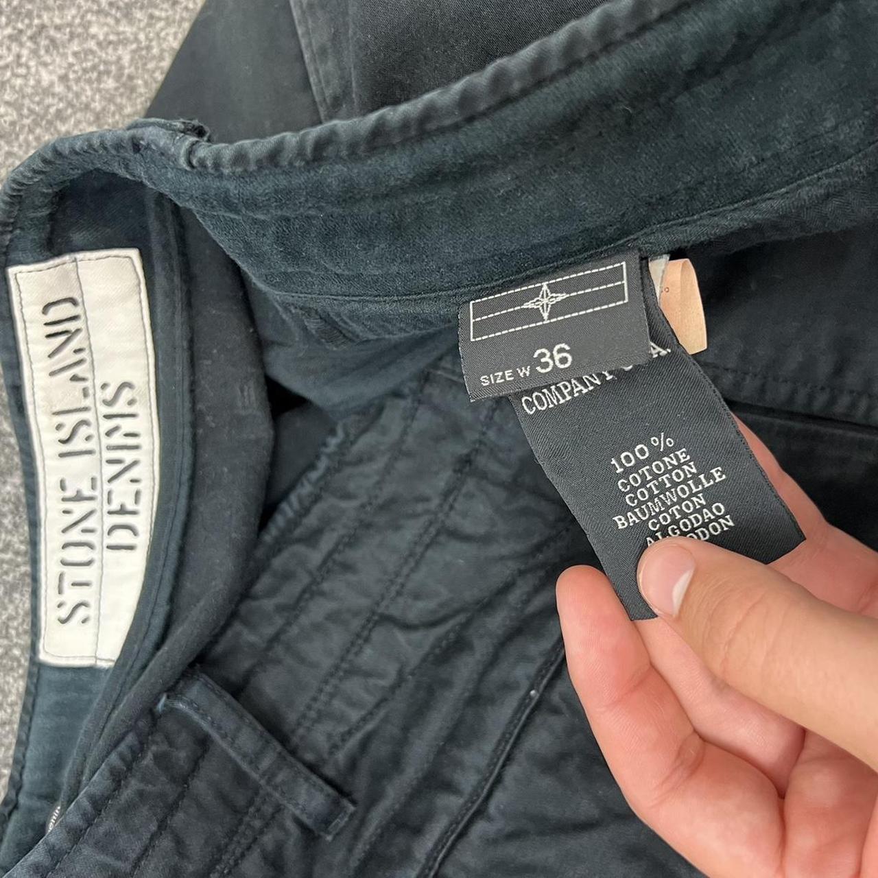 Stone Island Denims Logo Cargo Pants (W36")