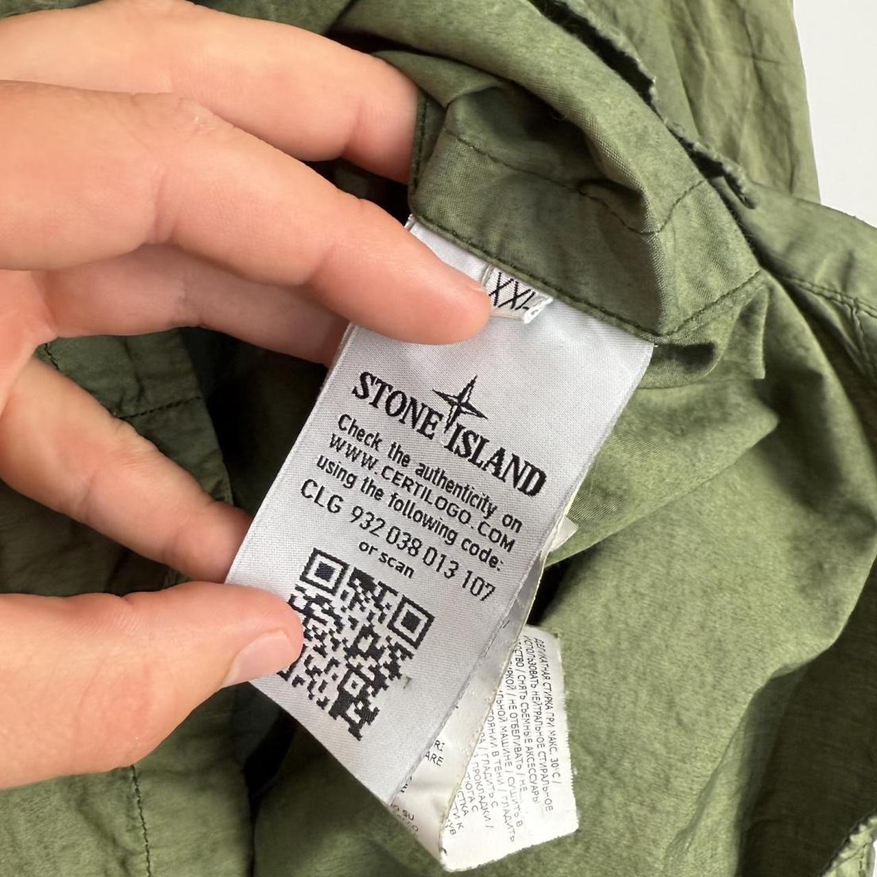 Stone Island Hooded Over Shirt (XXL)