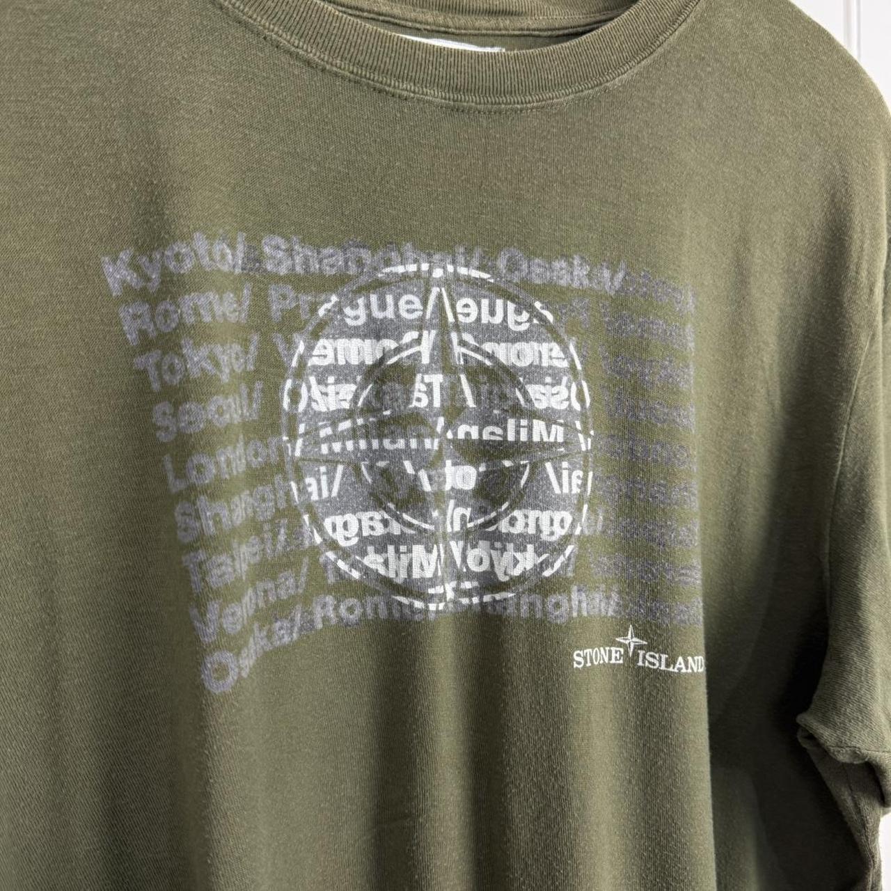 2000’s Stone Island Logo Shirt (L)