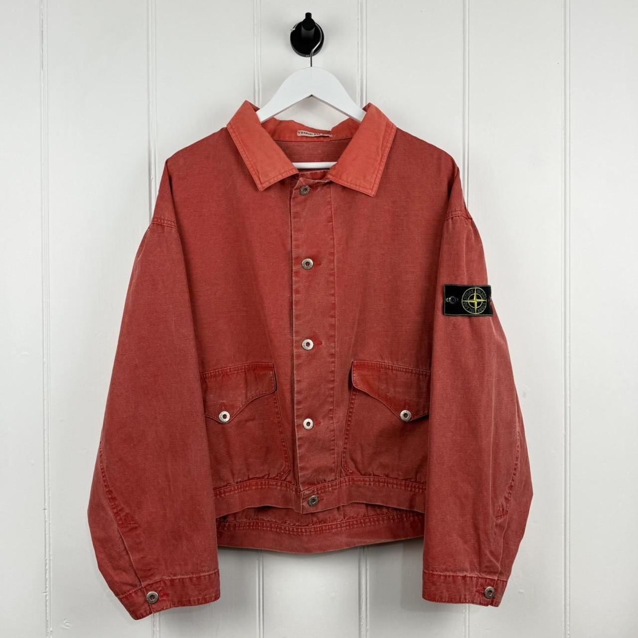 1989 Stone Island Ripstop Print Carpenter Jacket (M/L)