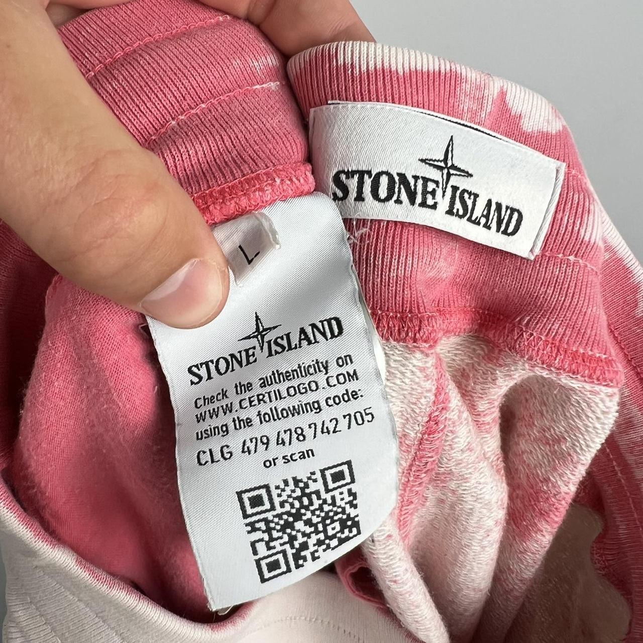 Stone Island Hand Corrosion Jersey Shorts (L)