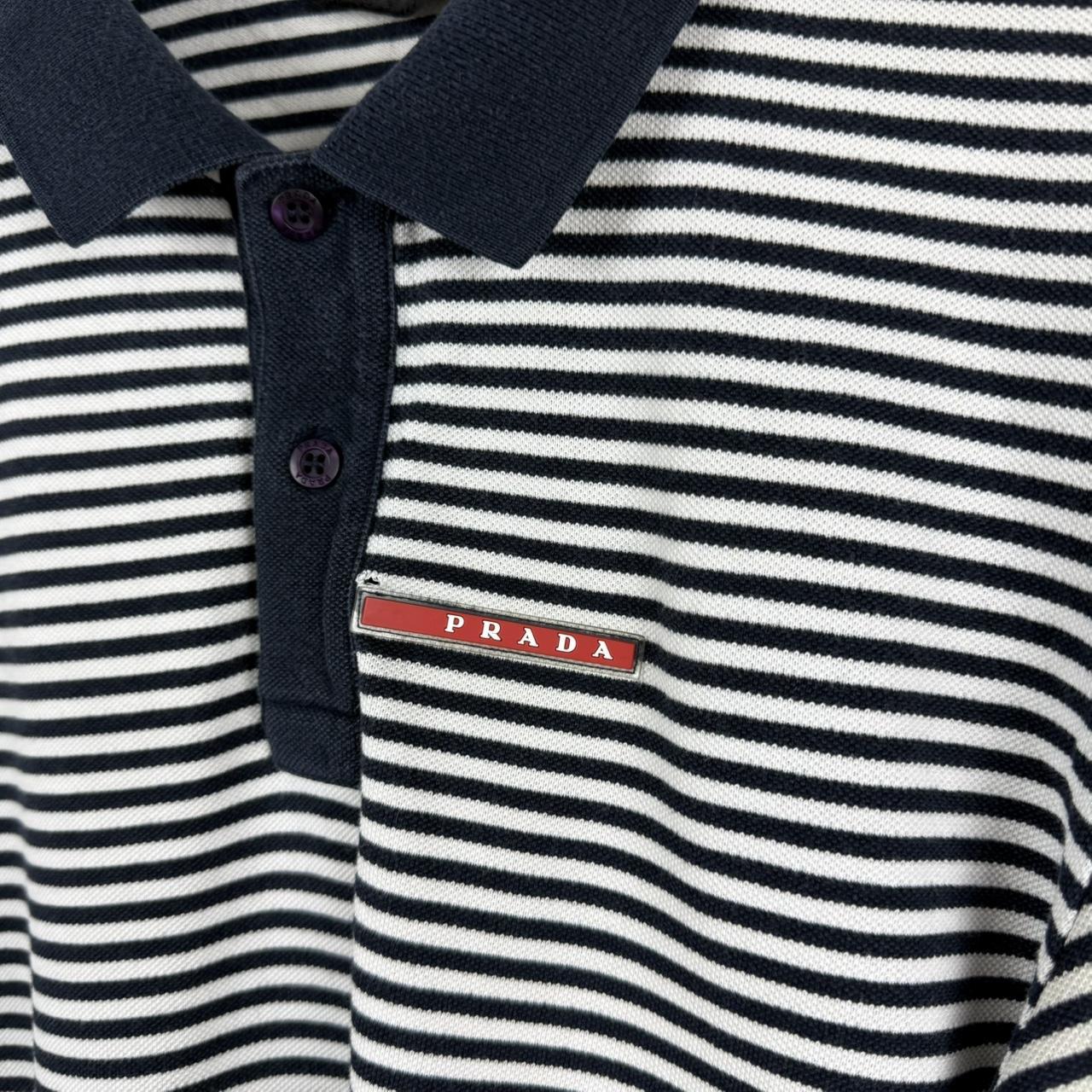 Prada Sport Logo Polo Shirt (L)
