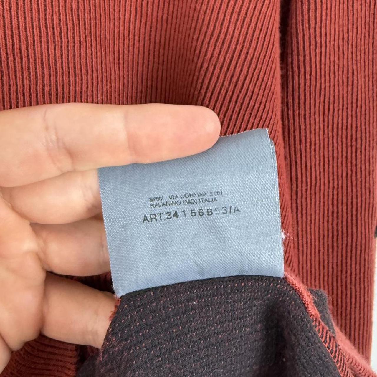 Early 2000’s Stone Island Ribbed Cotton Jumper (XL)
