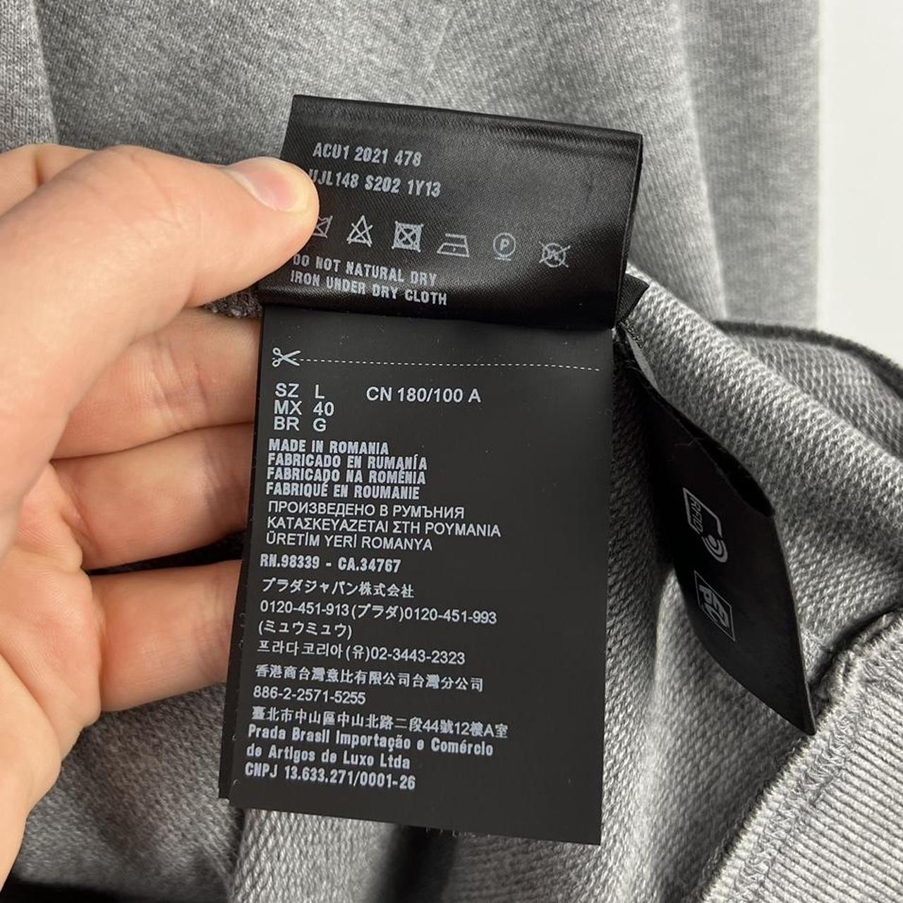 Authentic Prada Milano Logo Sweatshirt (L)