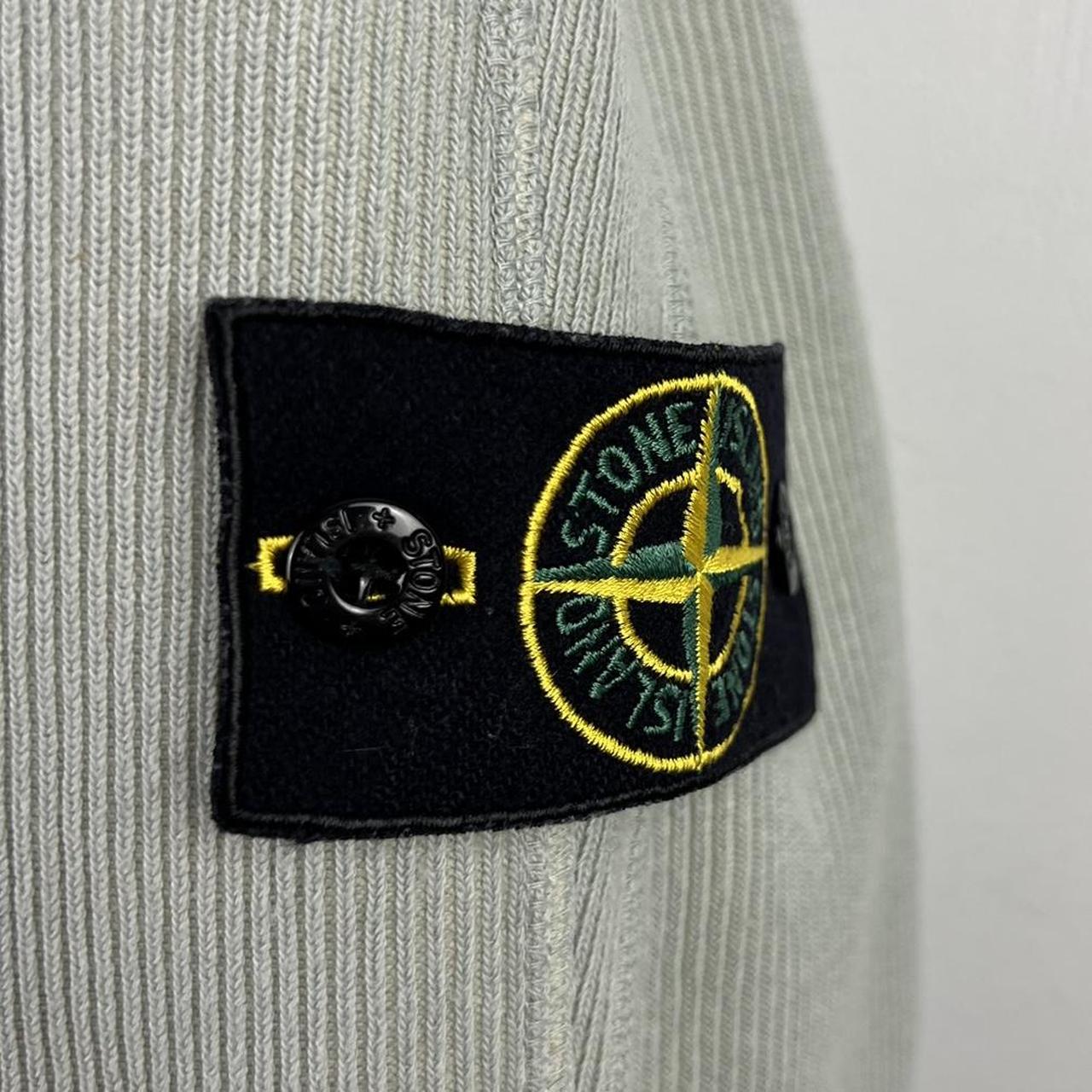 00's Stone Island Ribbed Jumper (XXL)