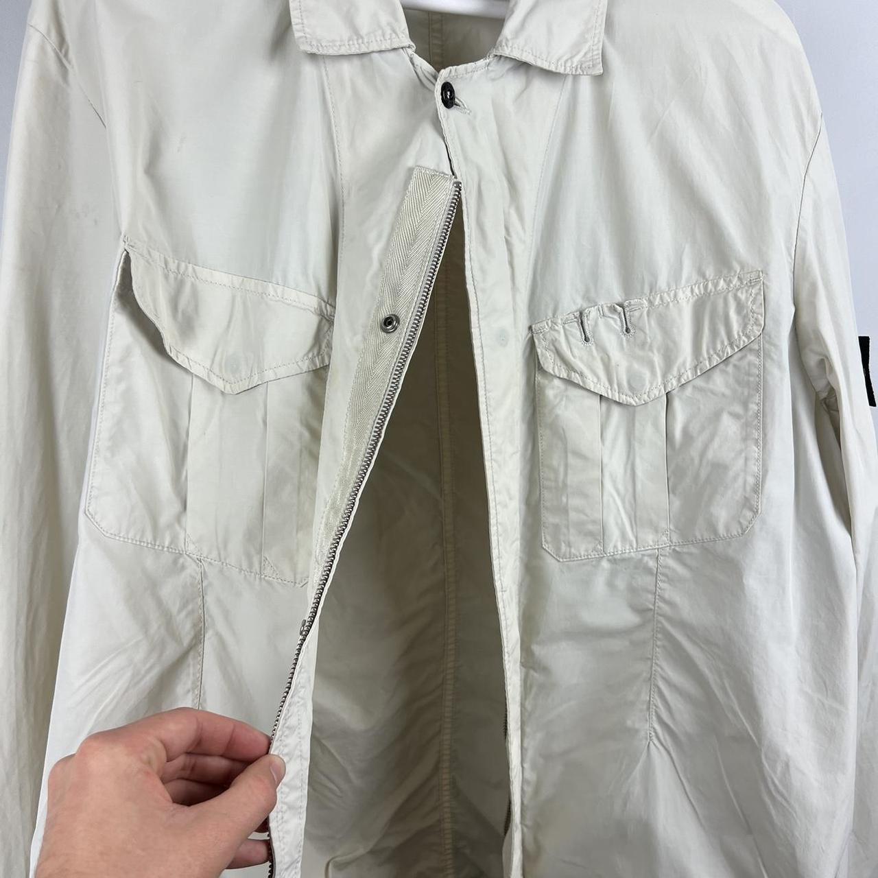 00s Stone Island Spalmatura Over Shirt (L)