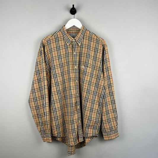 00’s Burberry Nova Check Shirt LS (XL)