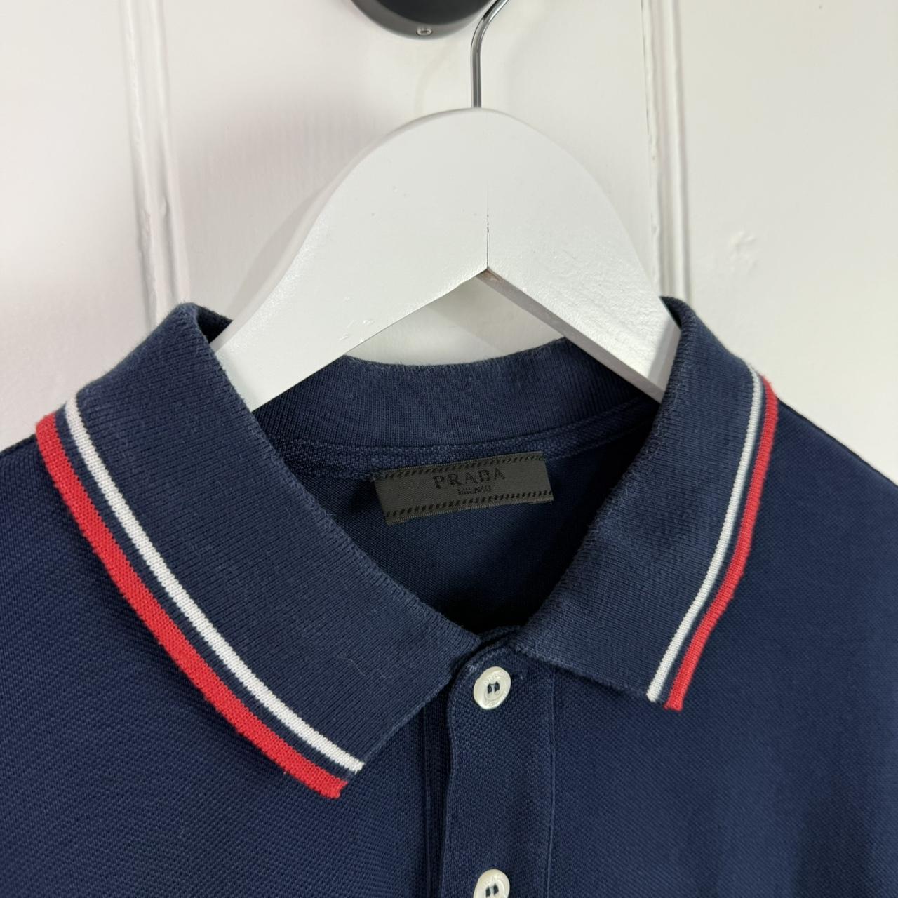 Prada Sport Logo Polo Shirt (L)