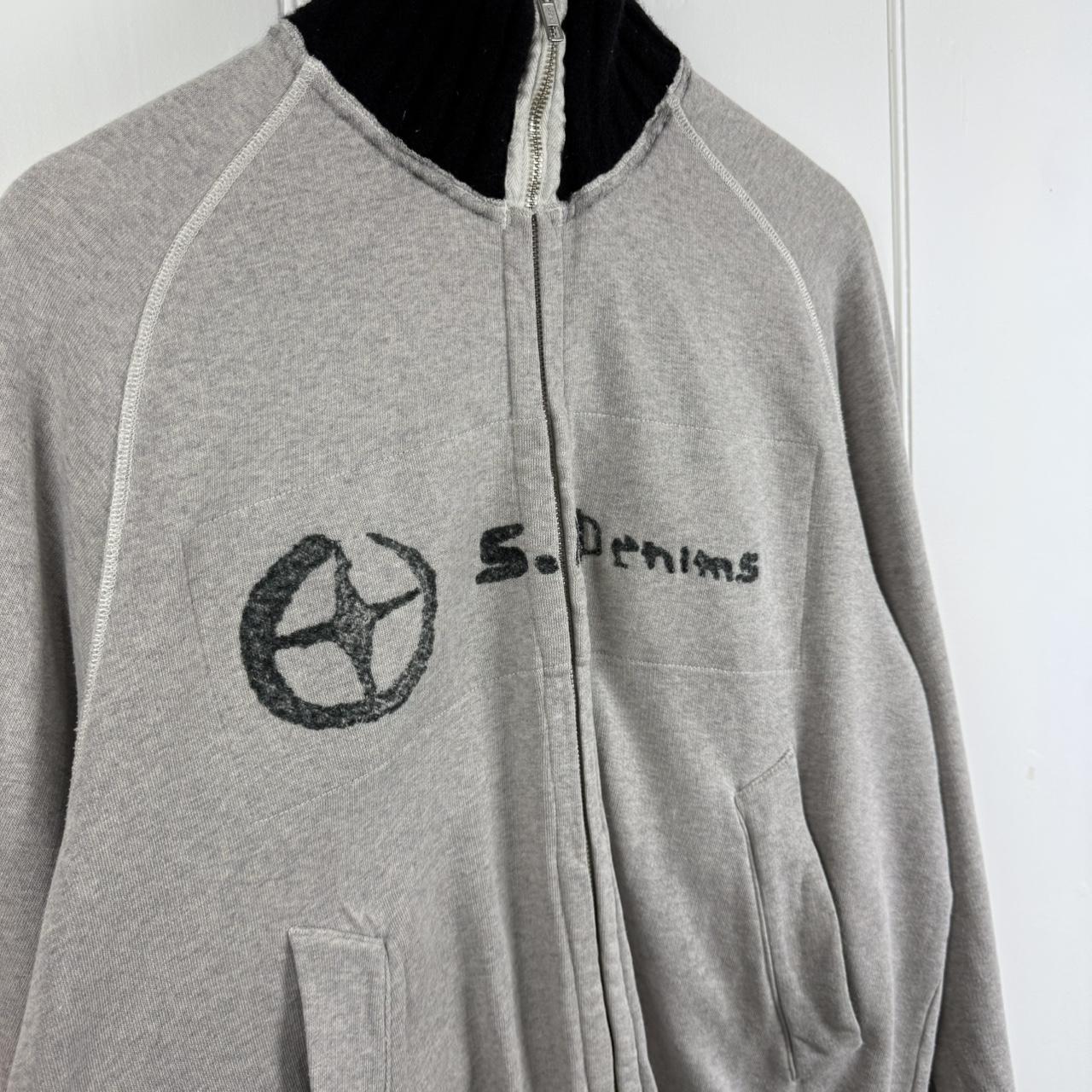 00s Stone Island Denims Knit Zip Jumper (L/XL)