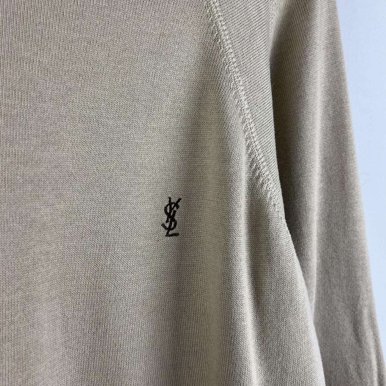 00’s YSL Logo Lightweight Jumper (L)