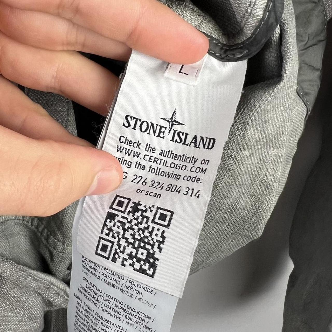 Stone Island Mix Fible Panama Watro Jacket (L)