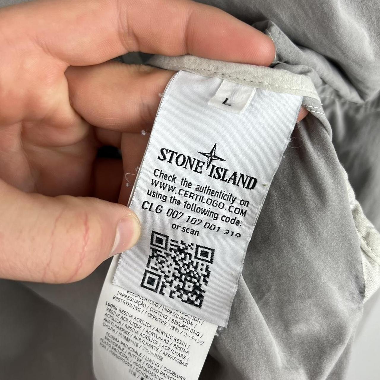 Stone Island Nylon Metal Flock Jacket (L)