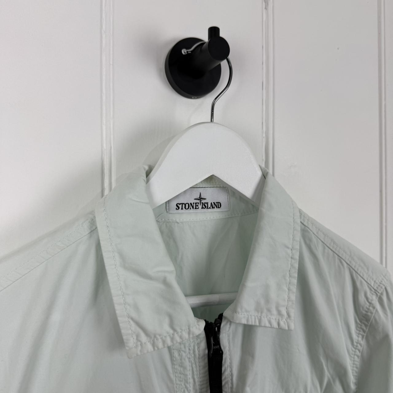 Stone Island Mint Blue Over Shirt (M)