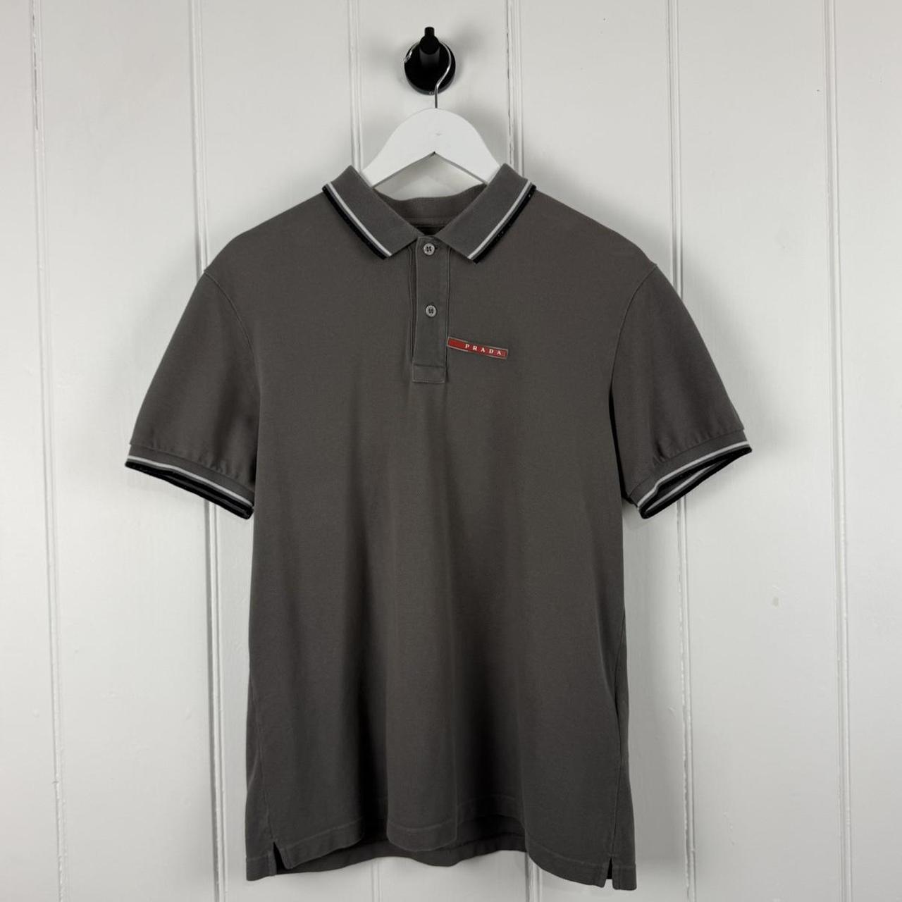 Prada Sport Logo Polo Shirt (M)