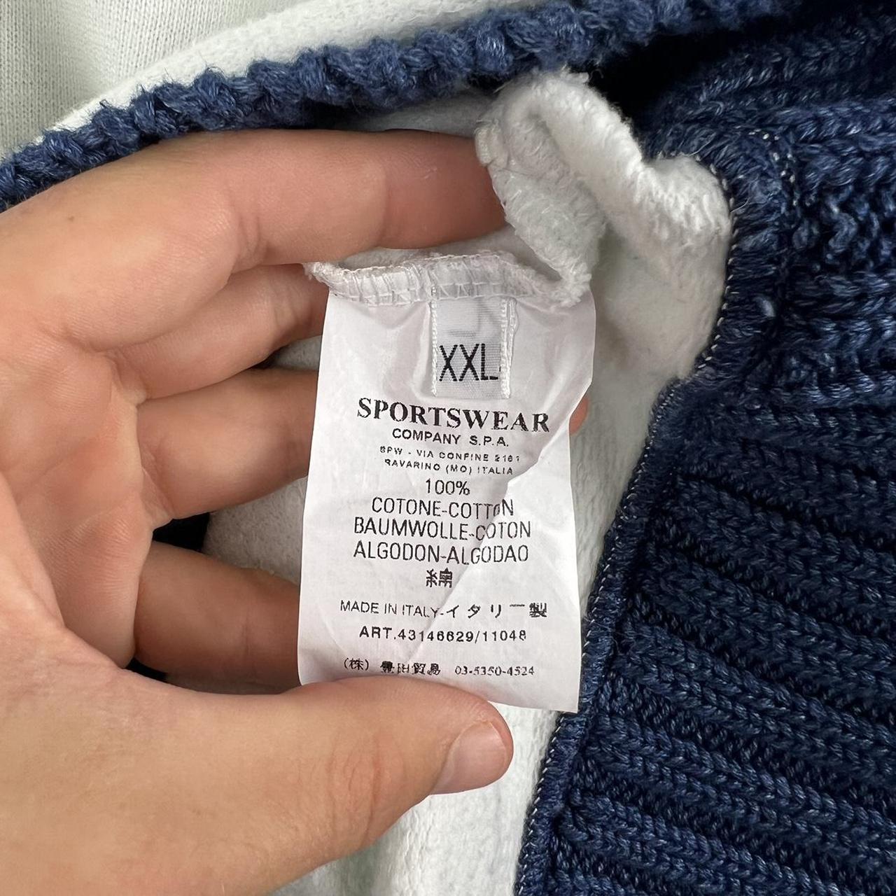 Stone Island Denims Logo Zip Hoodie (XXL)