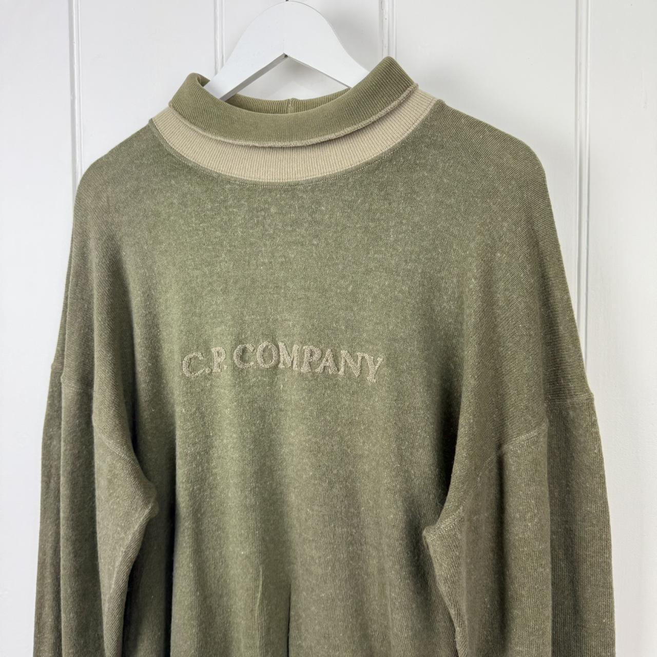 90s CP Company Mock Neck Jumper (M)