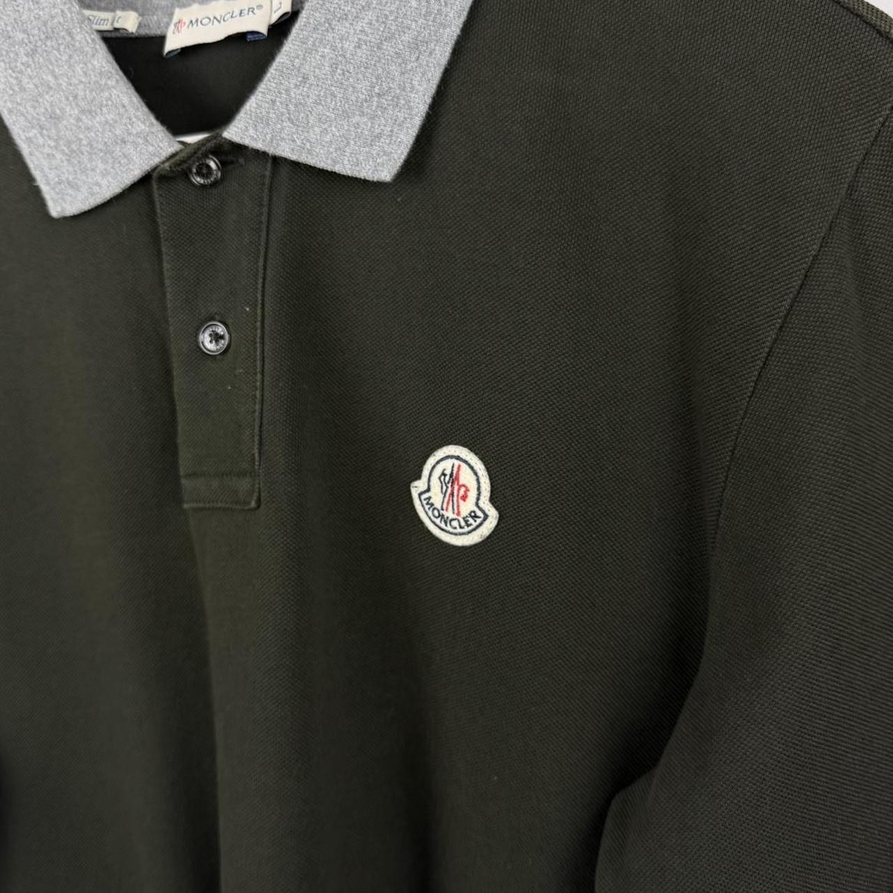 Moncler Longsleeve Polo Shirt (M)