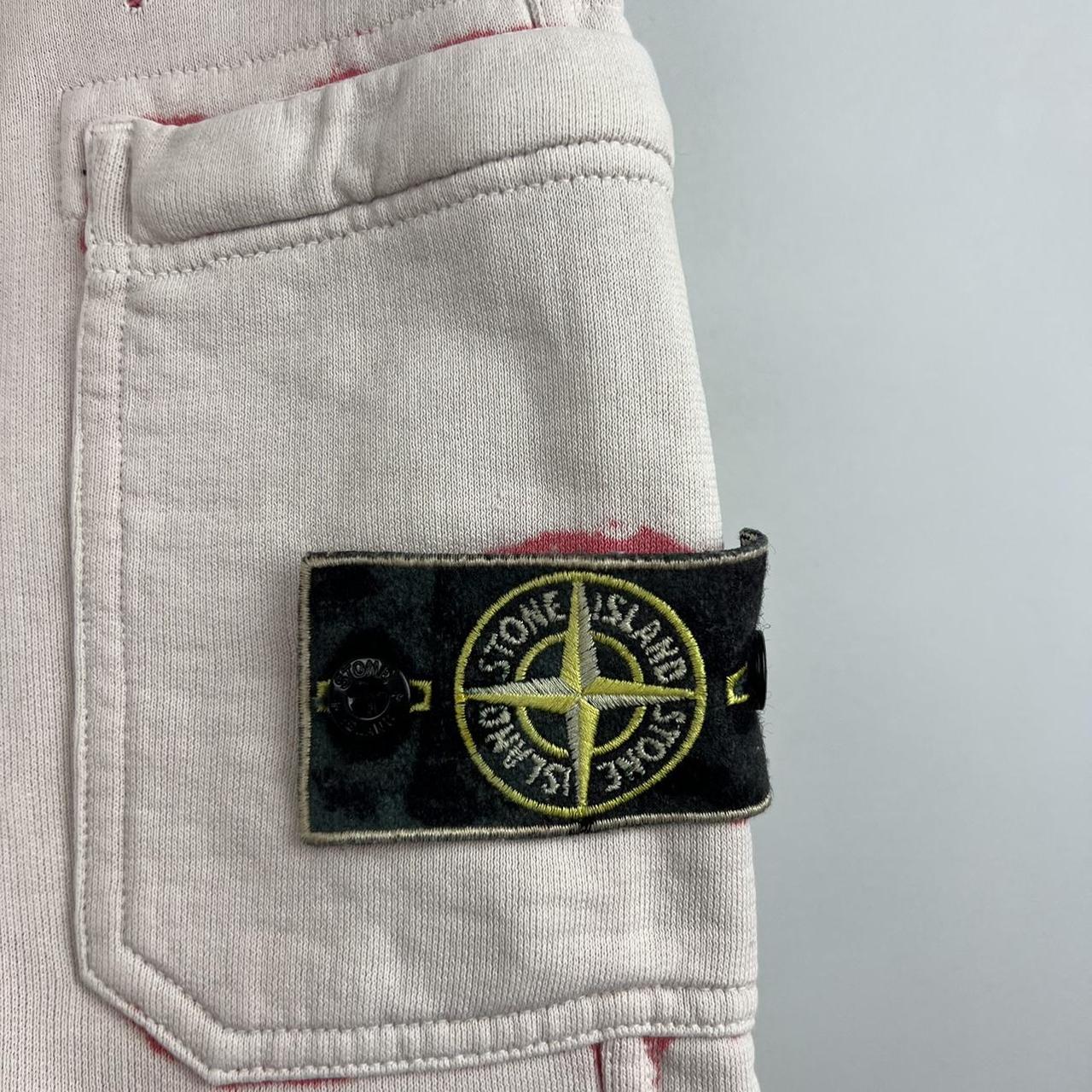 Stone Island Hand Corrosion Jersey Shorts (L)