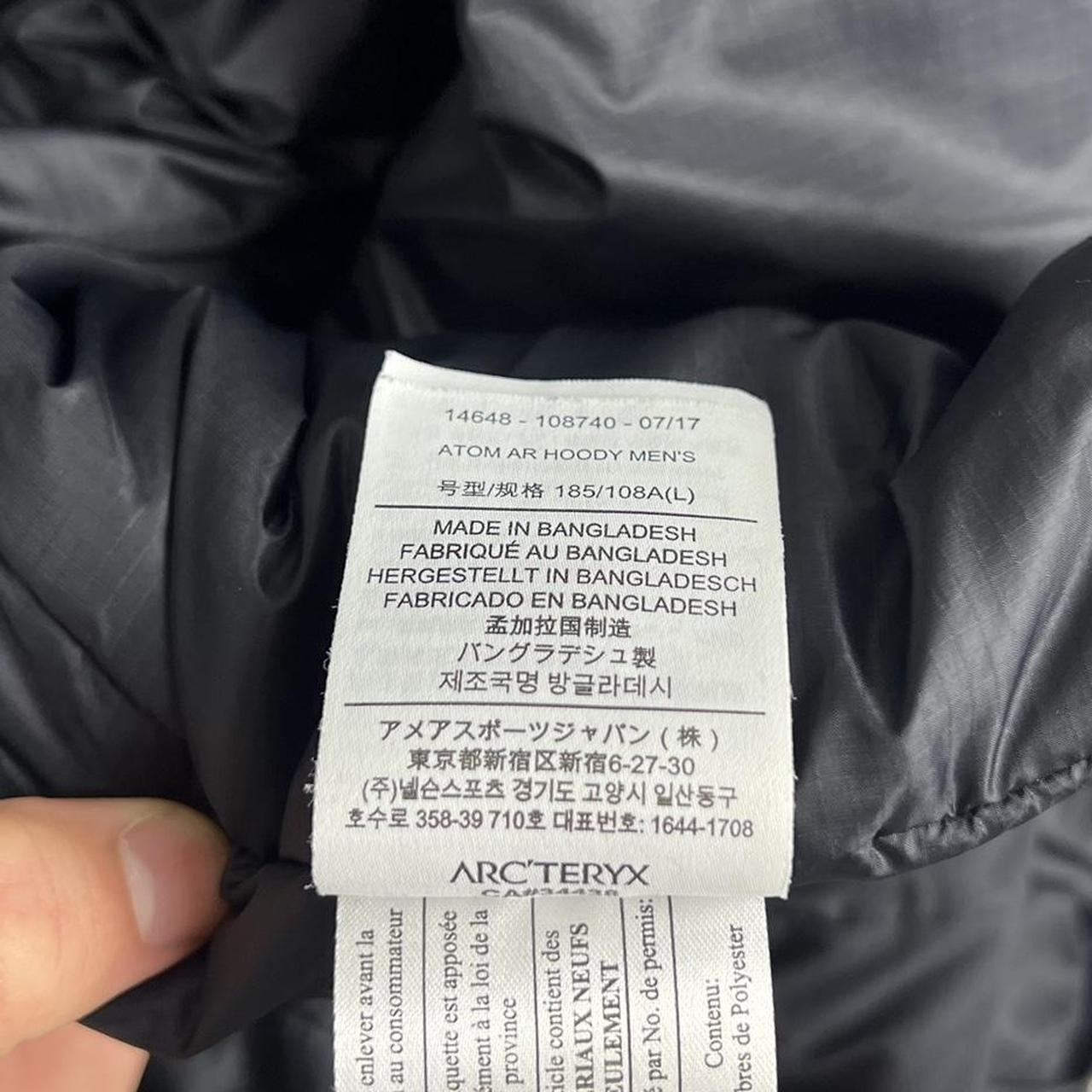 Arcteryx Atom AR Puffet Jacket (L)