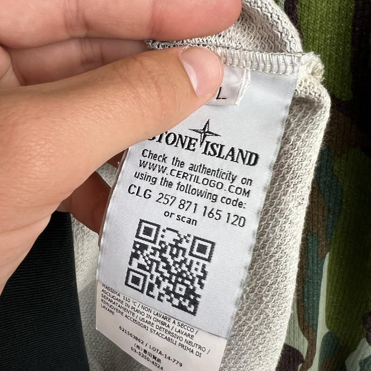 Stone Island Flowing Camo Sweater (L)
