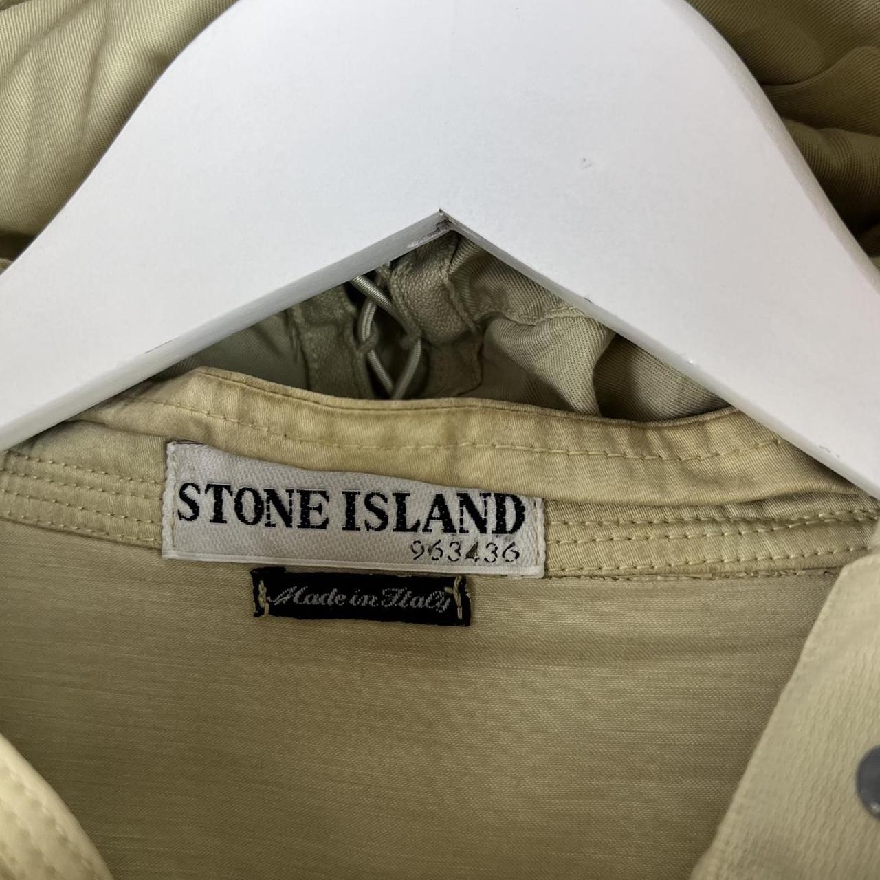 Stone Island 2003 Raso Gommato Parka Jacket (XL)