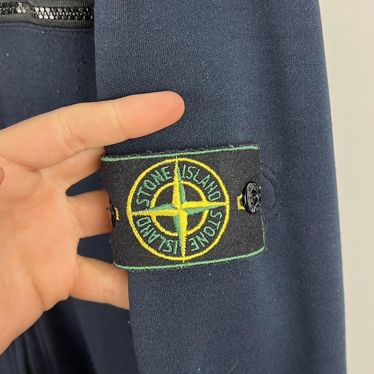 90’s Stone Island Zip Up Jumper (L)