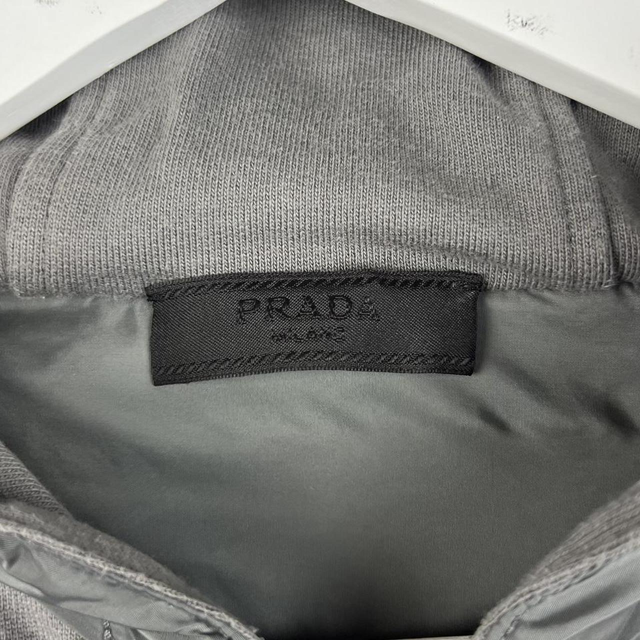 Prada Sport Logo Zip Hoodie (S)