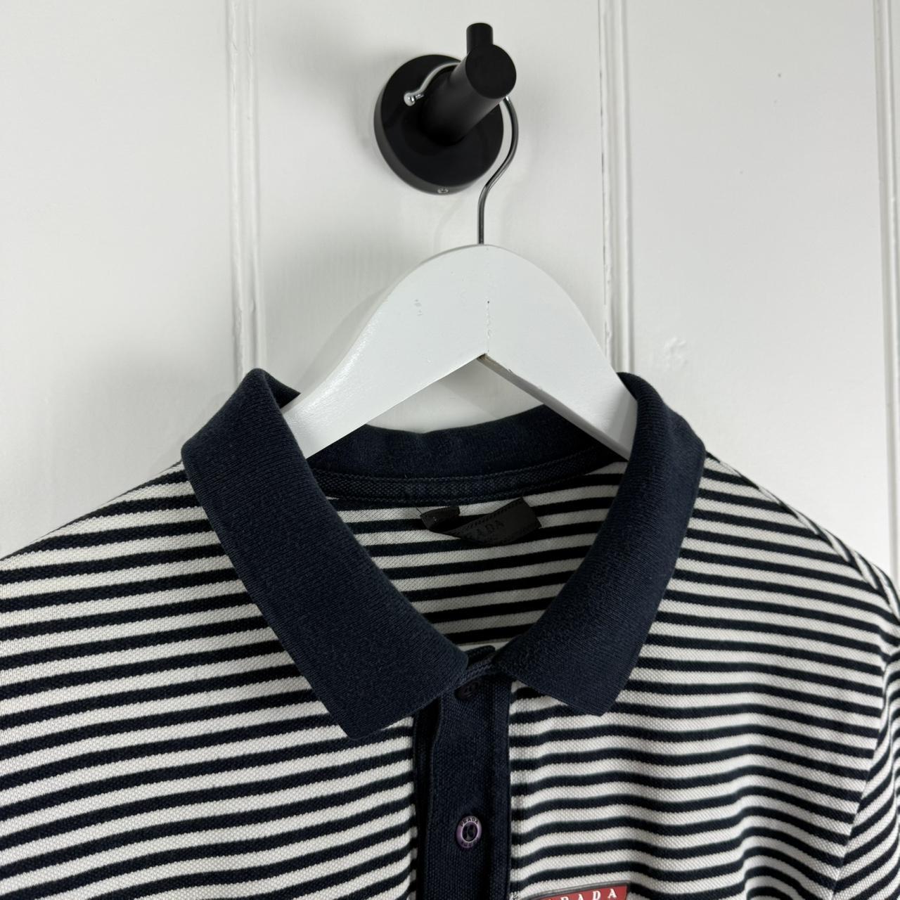 Prada Sport Logo Polo Shirt (L)