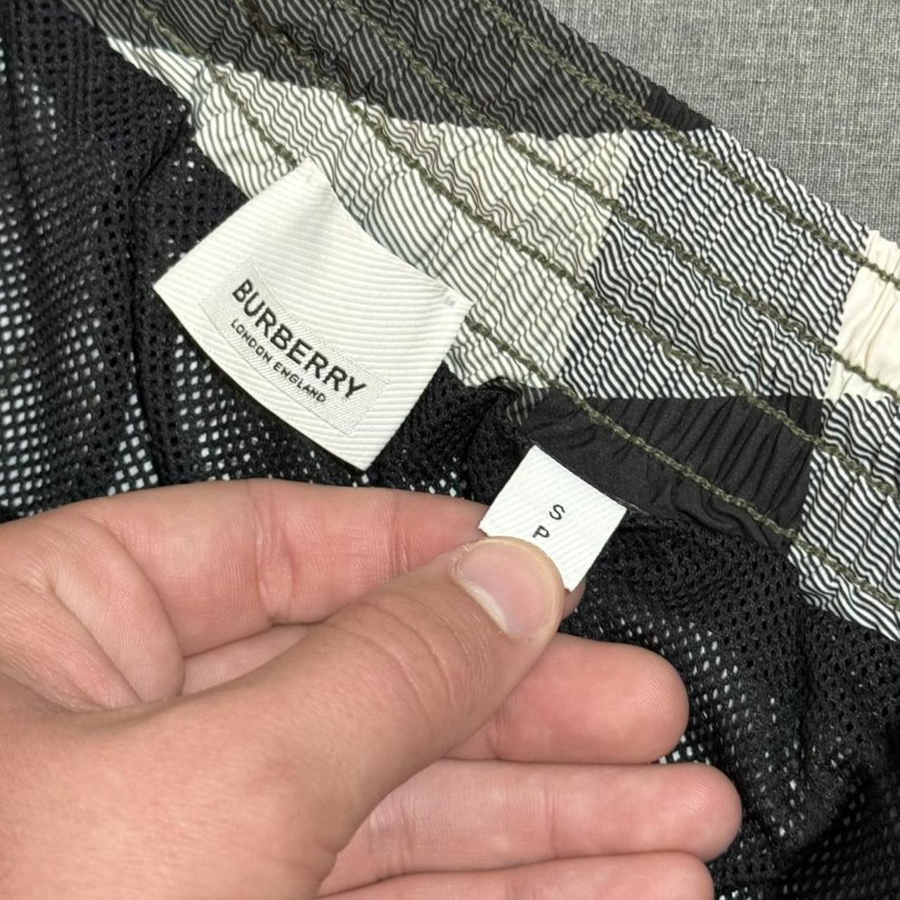 Burberry Tartan Logo Swim Shorts (S)