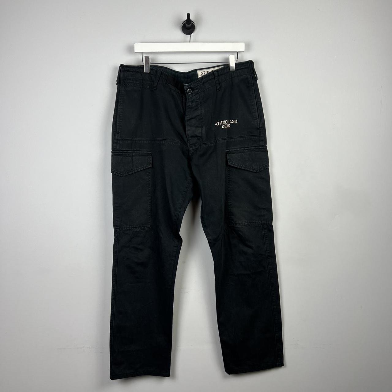 Stone Island Denims Logo Cargo Pants (W36")