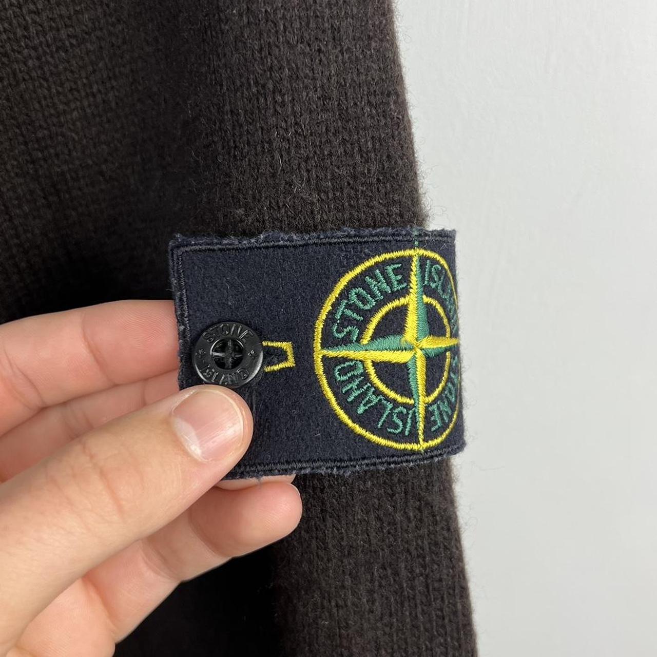 00's Stone Island Hooded Knit Hoodie