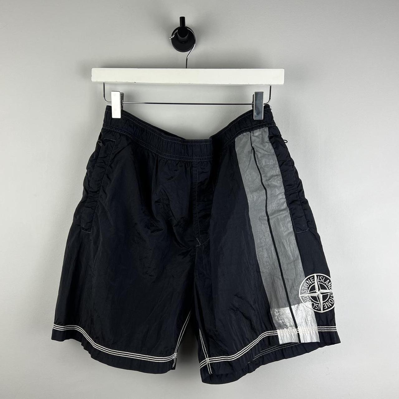 Stone Island Logo Swim Shorts (M)