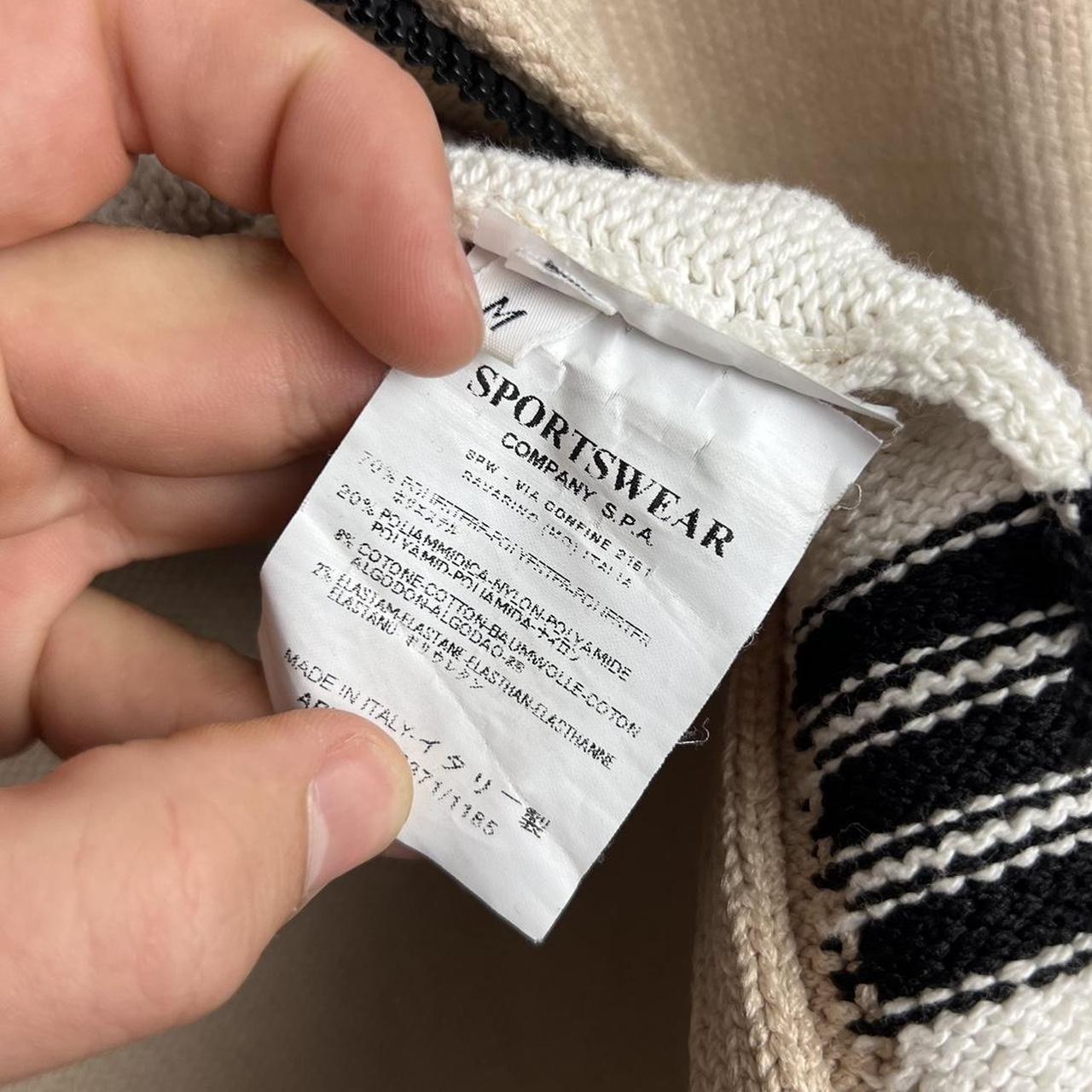 Stone Island Zip Up Knit Jumper (M)