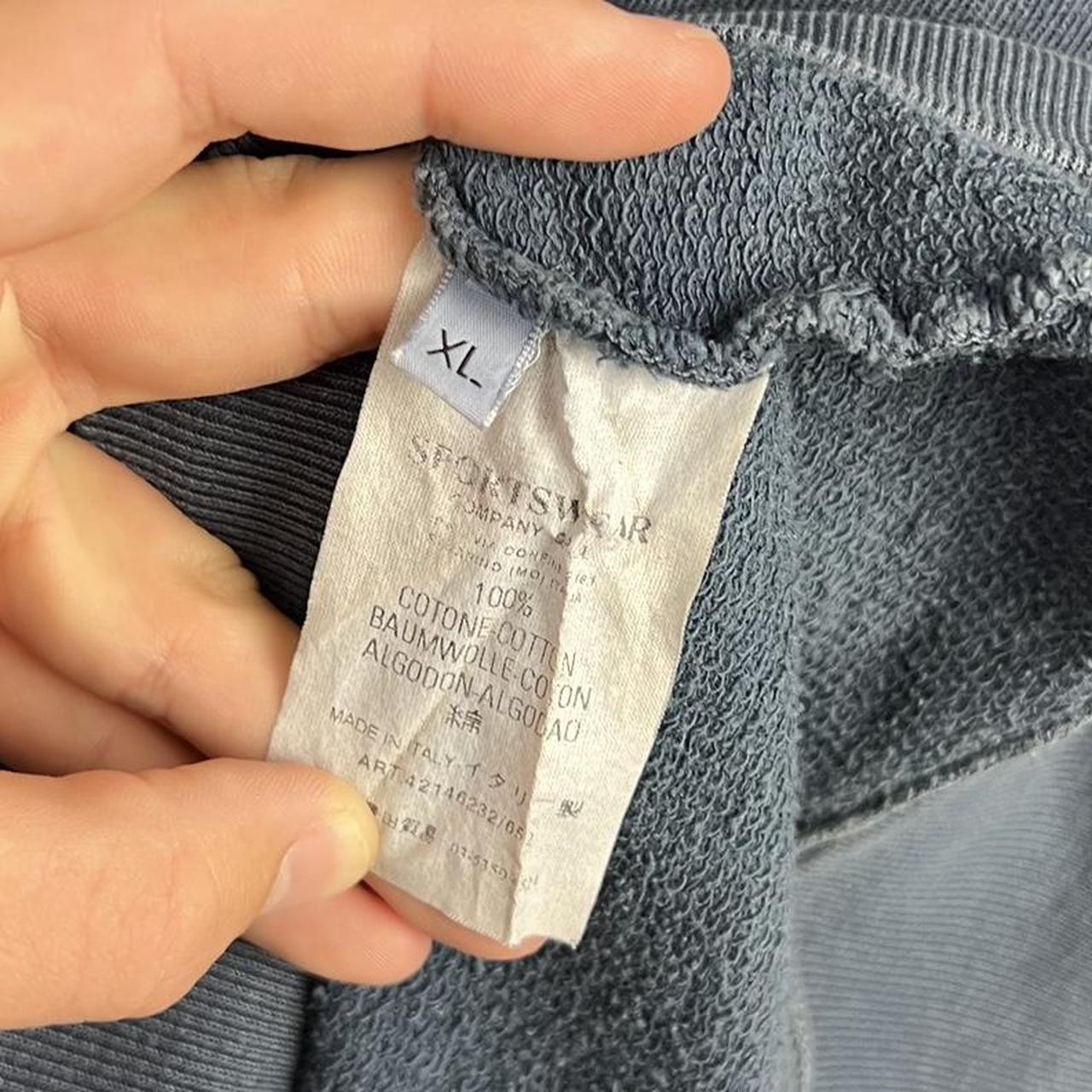 00s Stone Island Logo Zip Hoodie (XL)