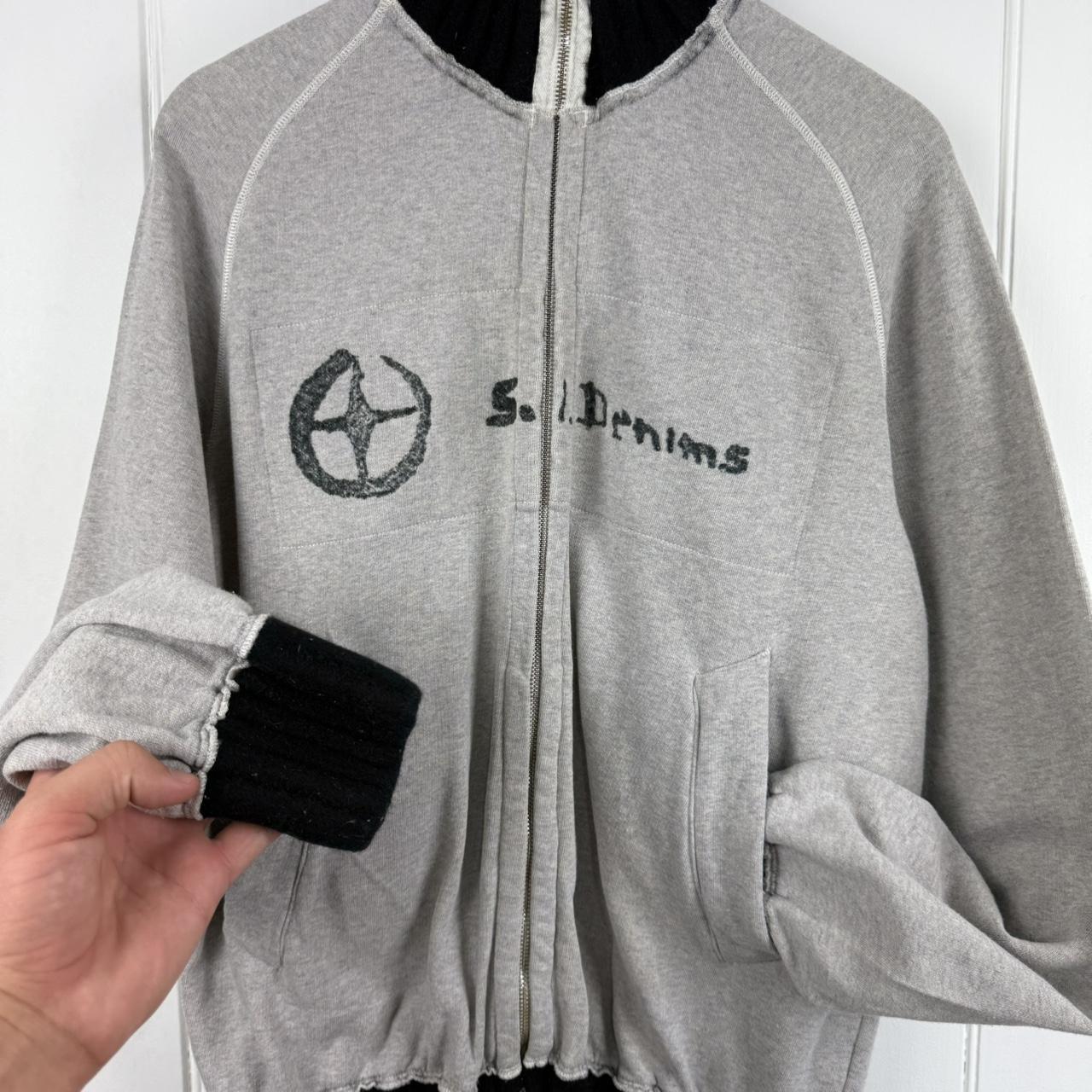 00s Stone Island Denims Knit Zip Jumper (L/XL)