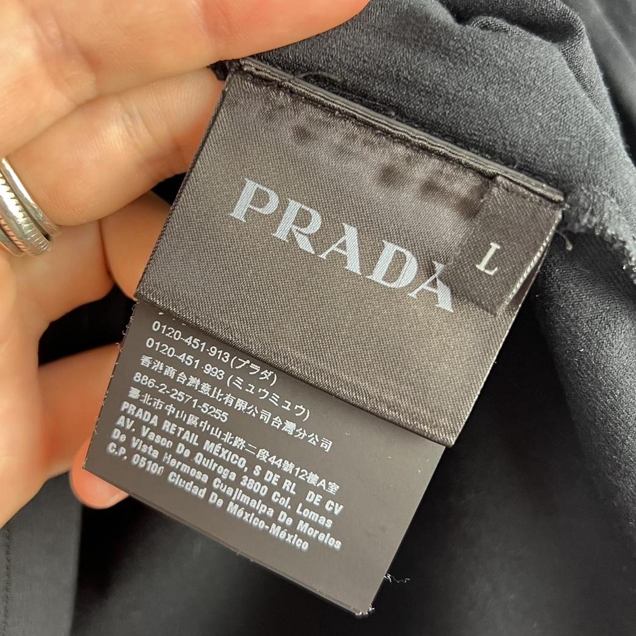 Prada Milano Sport Logo Polo Shirt (M)