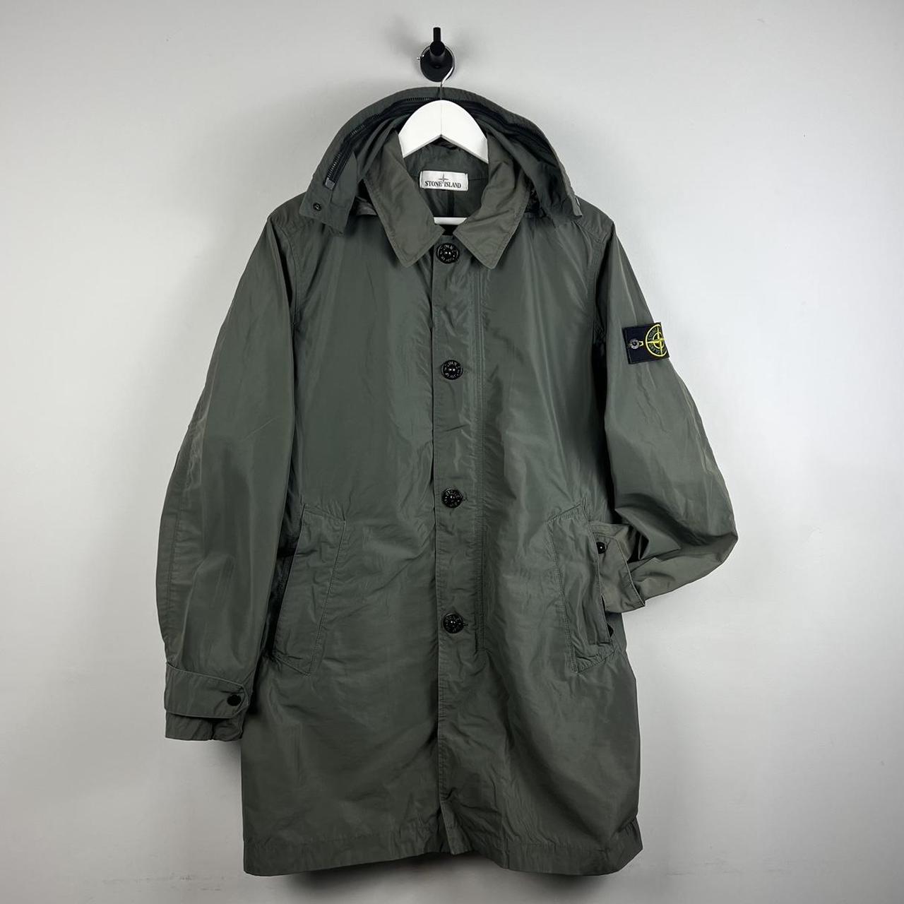 Stone Island Micro Reps Fishtail Parka Jacket (M)