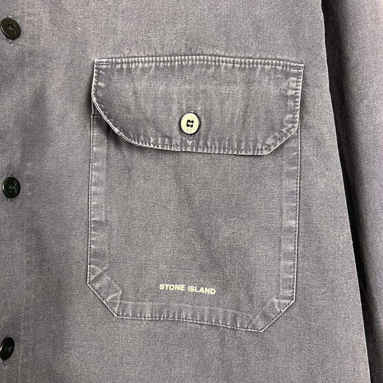 Stone Island Logo Shirt LS (L)