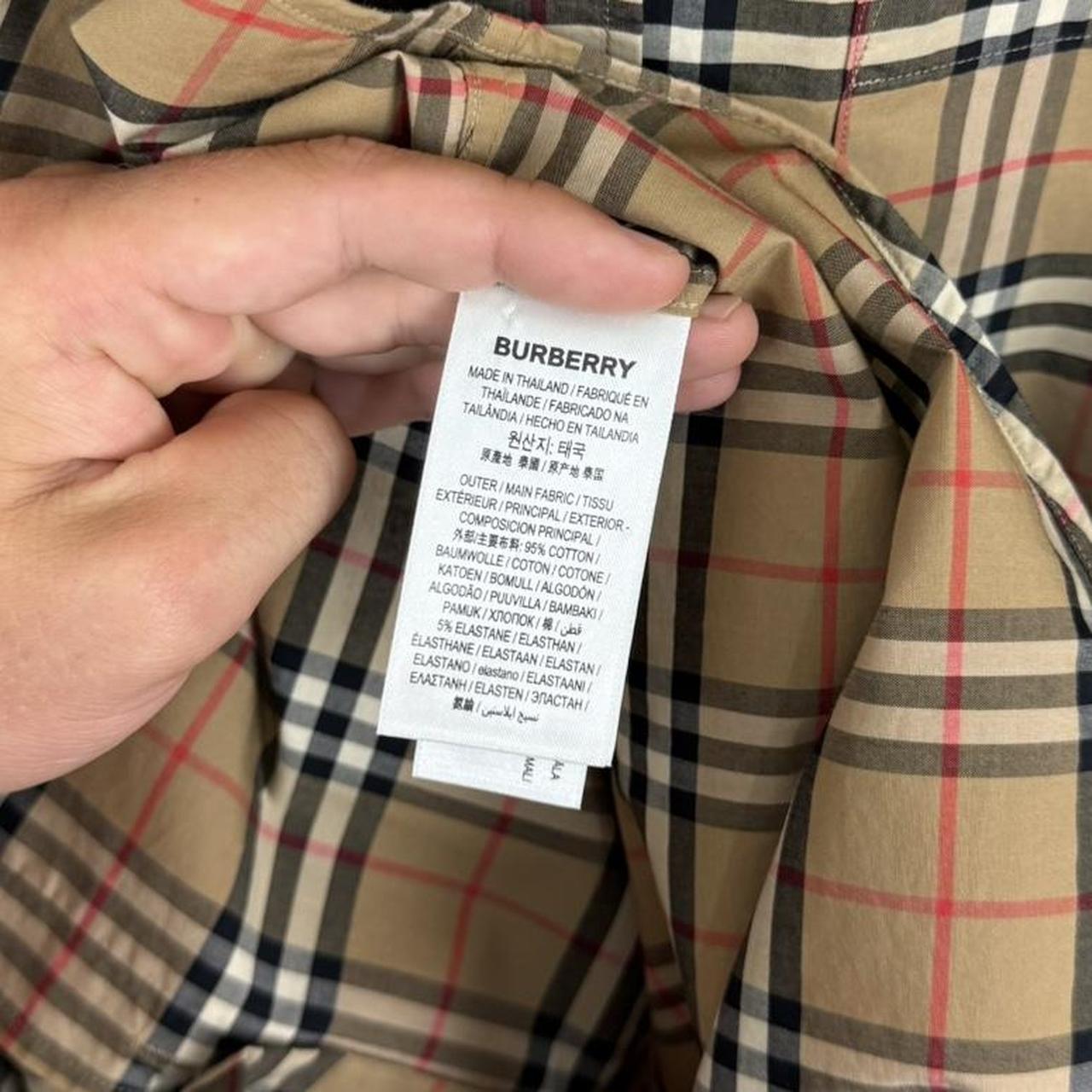 Burberry Nova Check SS Shirt (M)