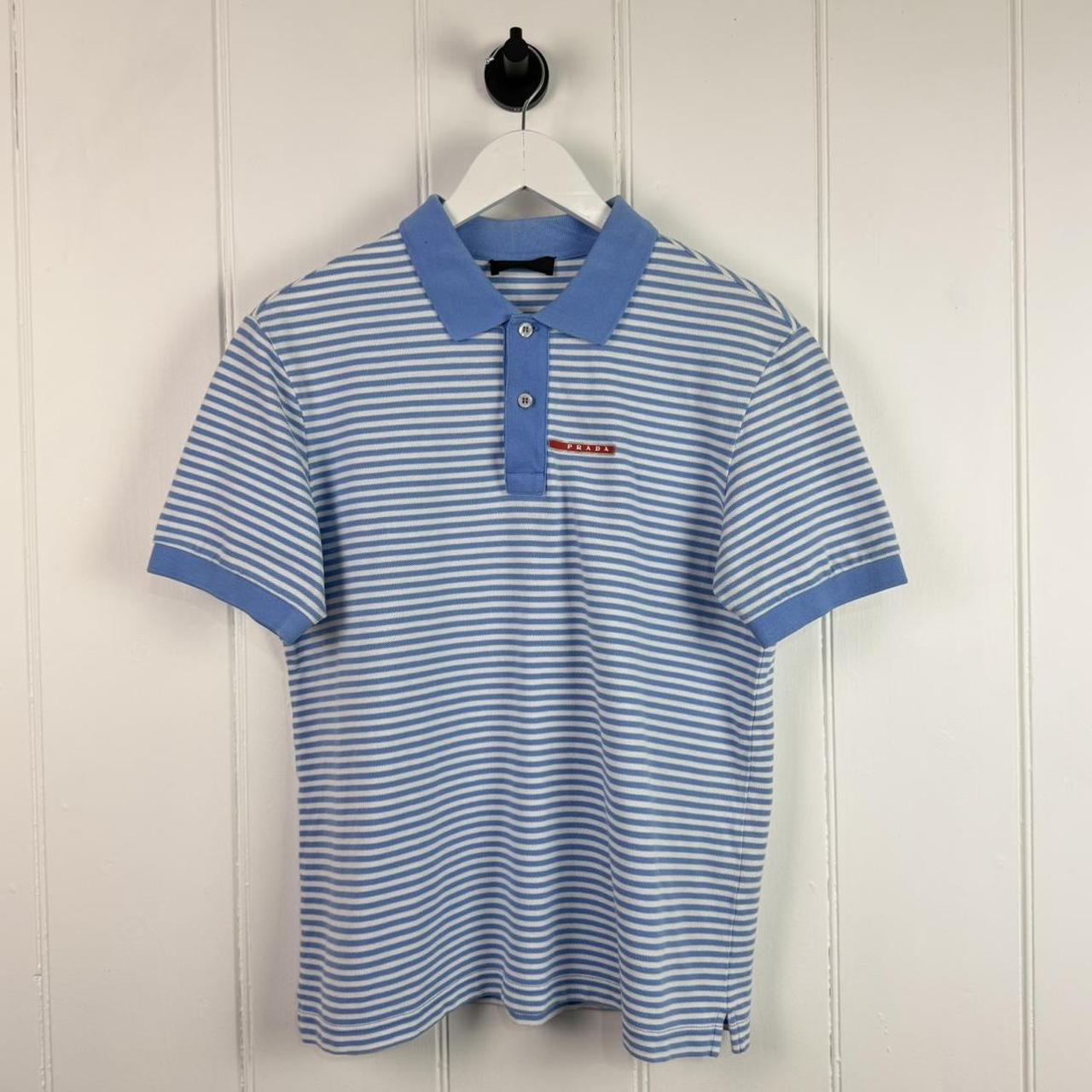 Prada Sport Logo Polo Shirt (L)