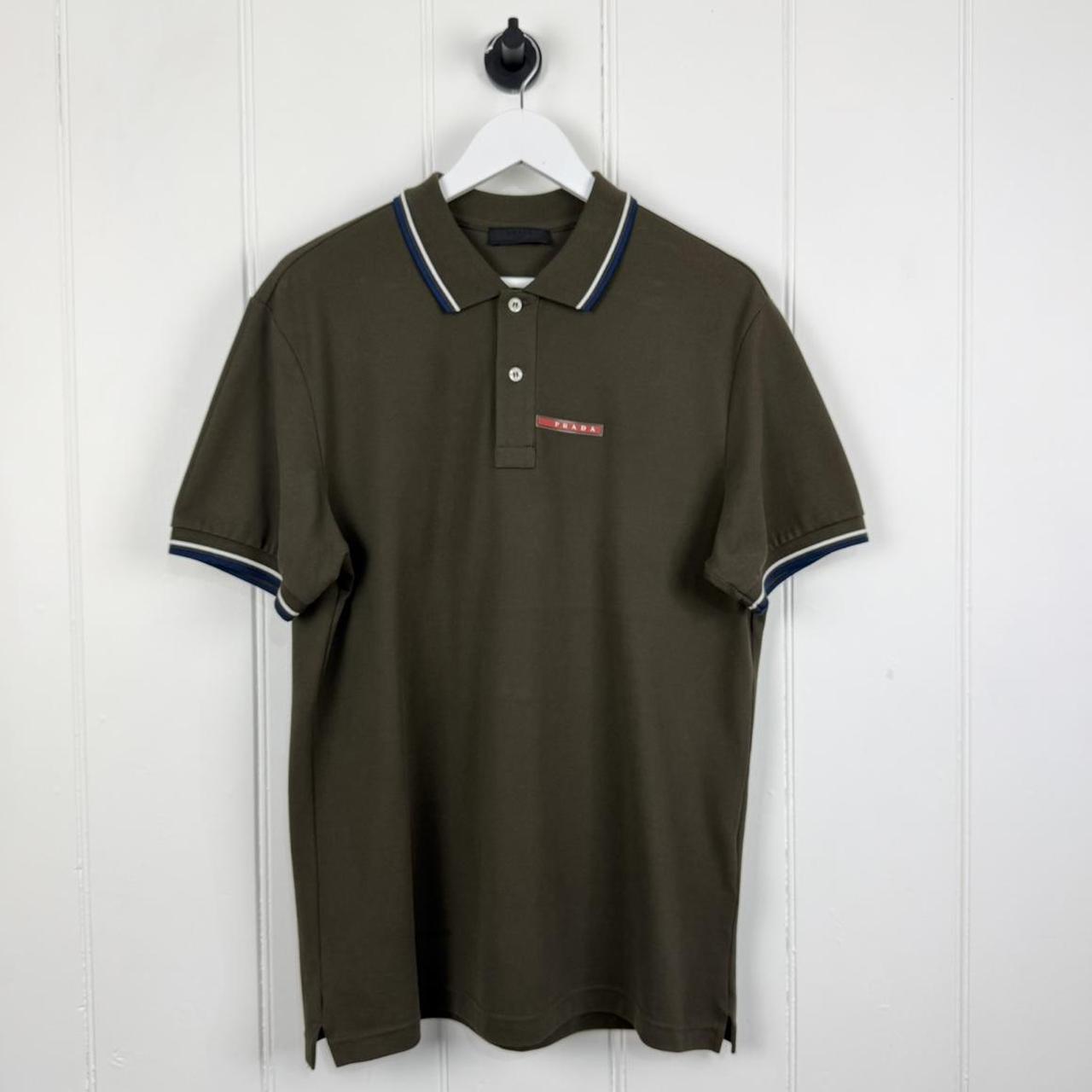 Prada Sport Logo Polo Shirt (XL)