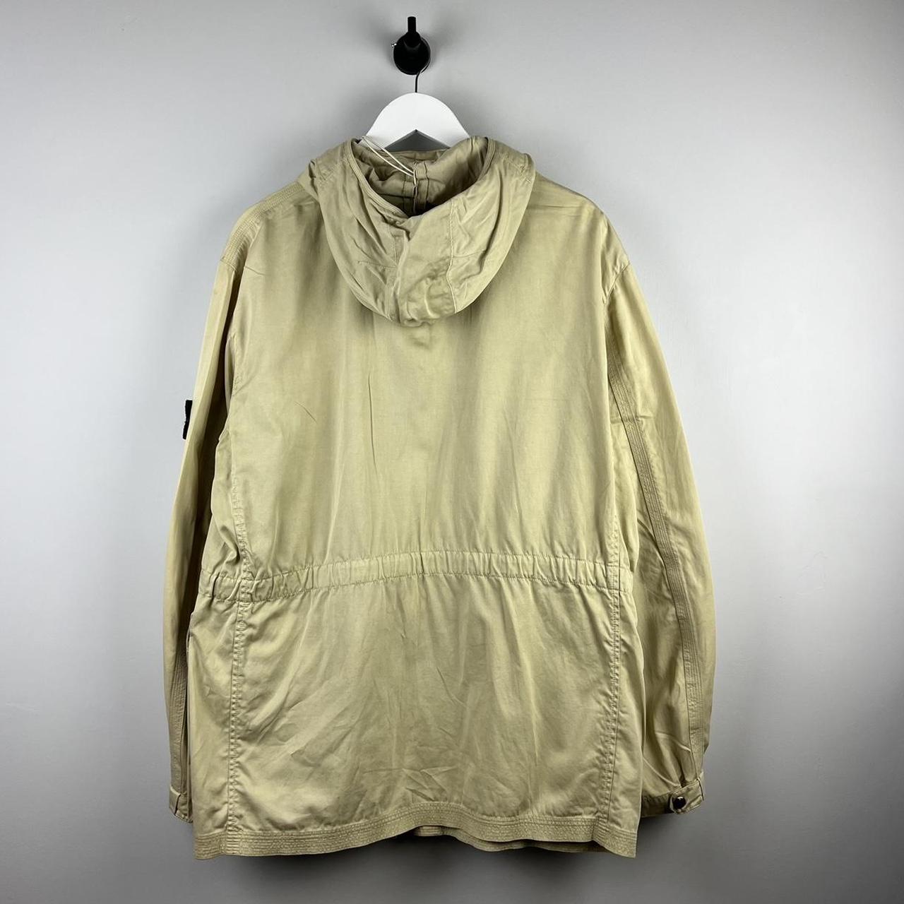 Stone Island 2003 Raso Gommato Parka Jacket (XL)