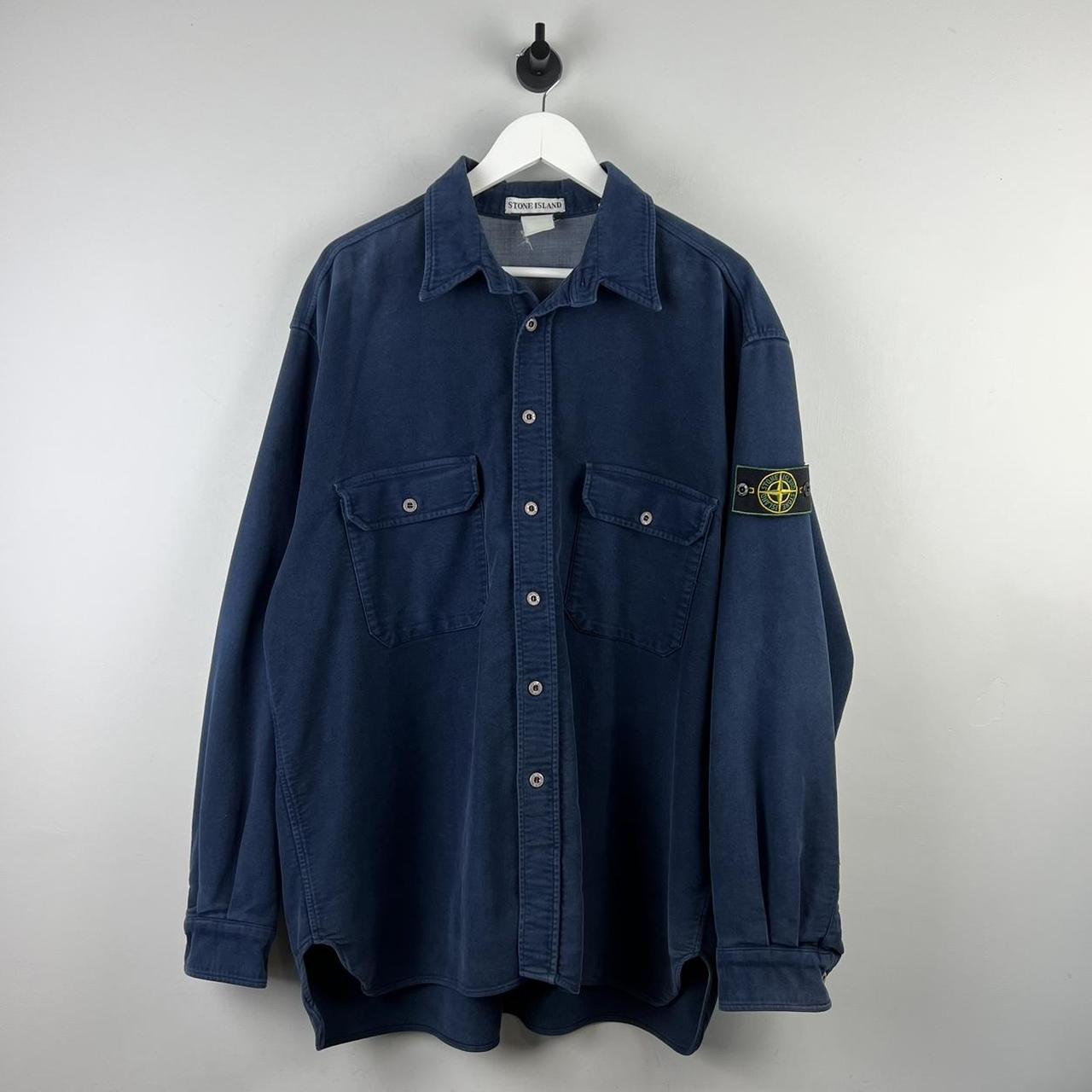 Stone Island AW/96 Mole Skin Over Shirt (XXL)