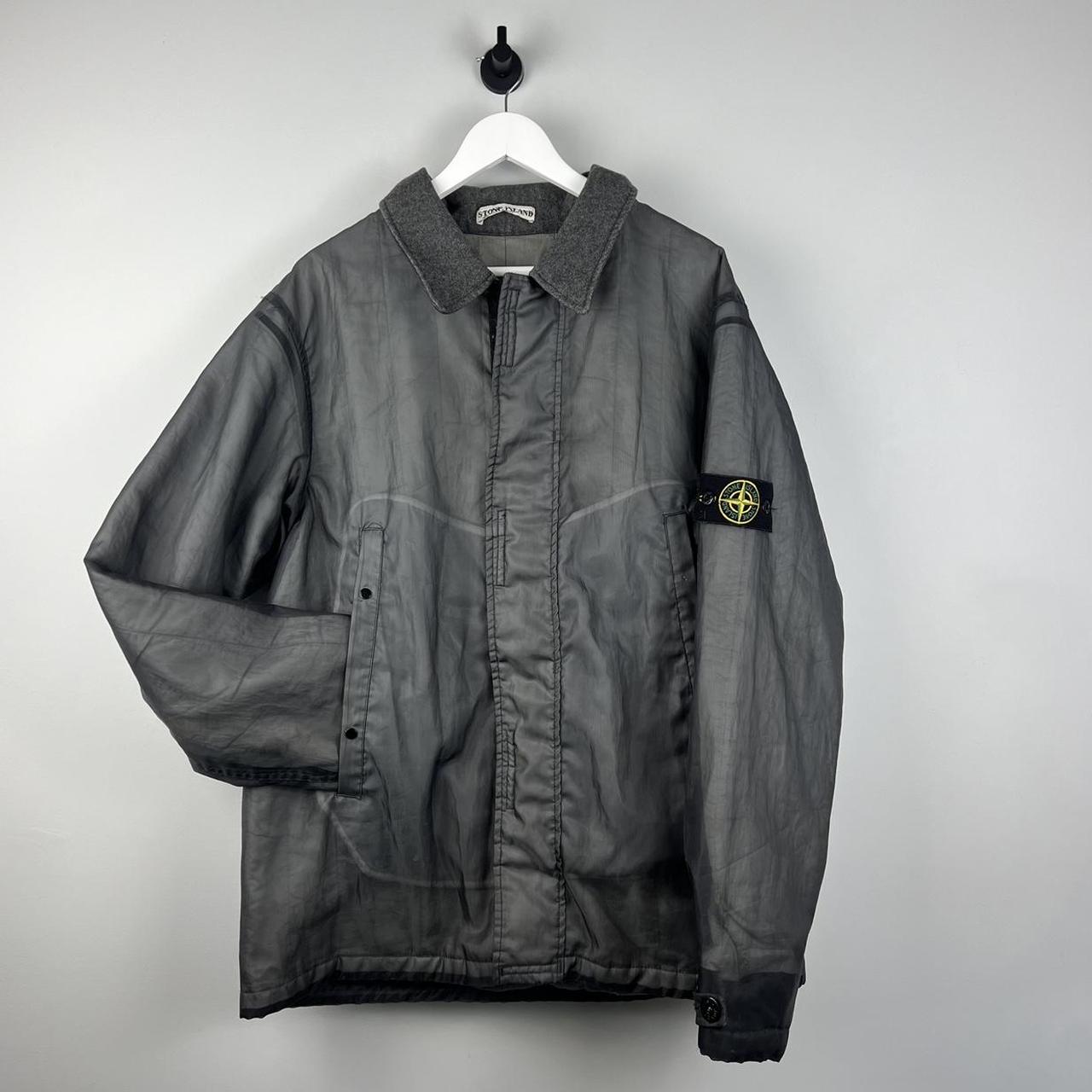 Stone Island Collared Mesh Jacket (XL)