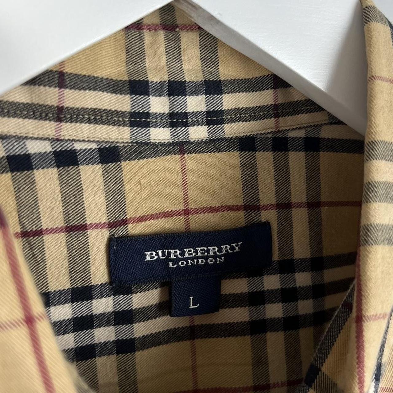 90's Burberry Nova Check Shirt (L)