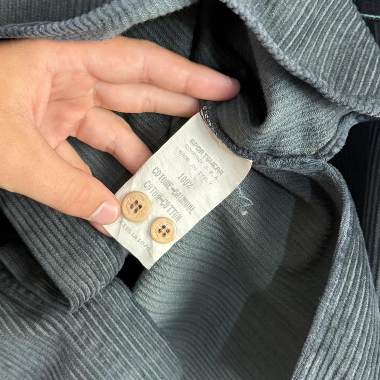 Stone Island 1993 Jumbo Corduroy Over Shirt (M)