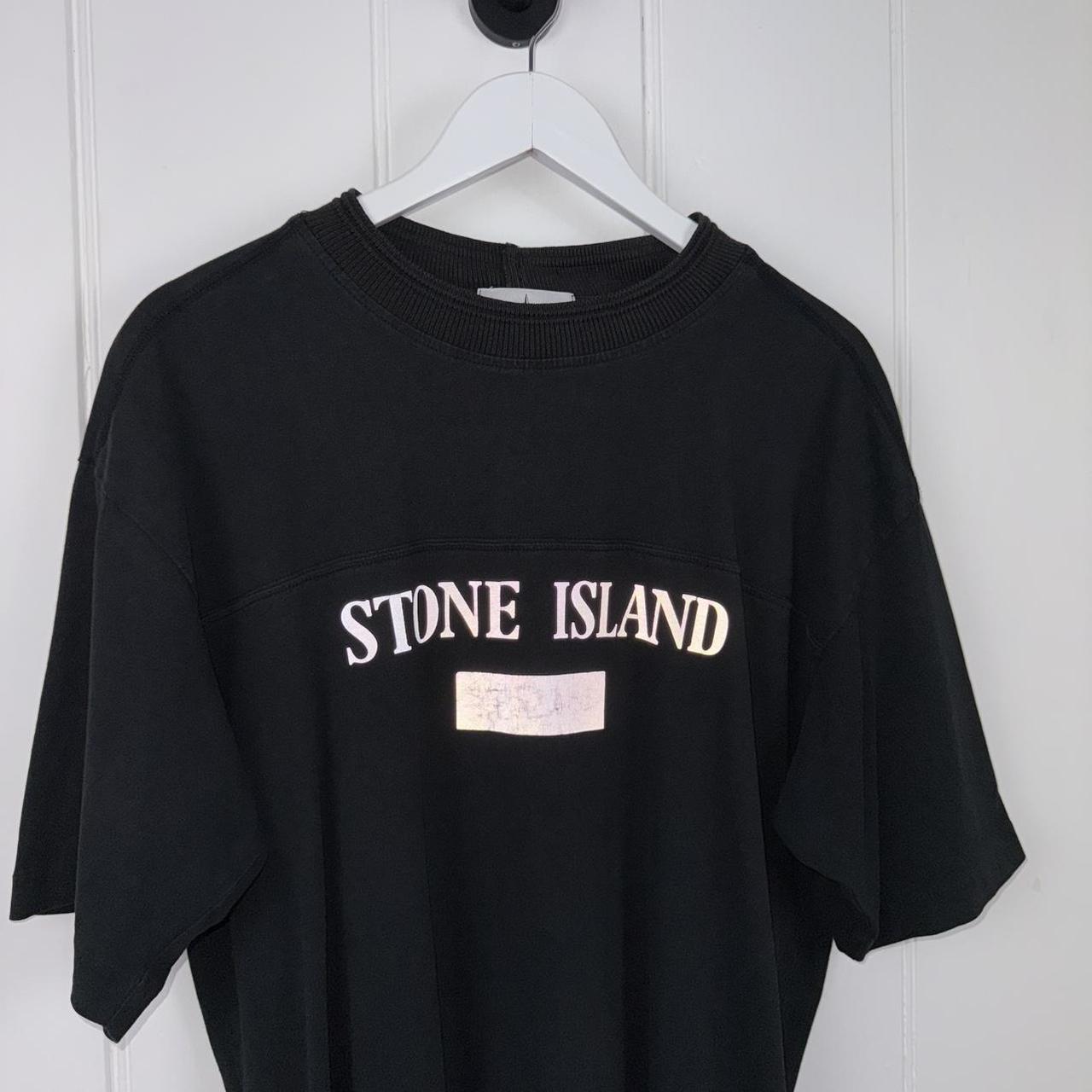 Stone Island Reflective Logo T-shirt (XL)
